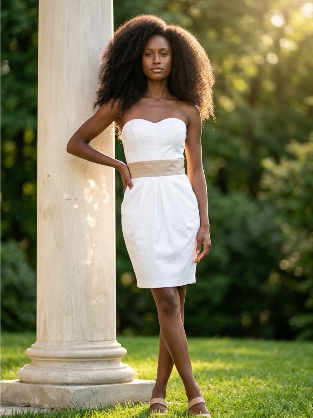 The perfect white dress